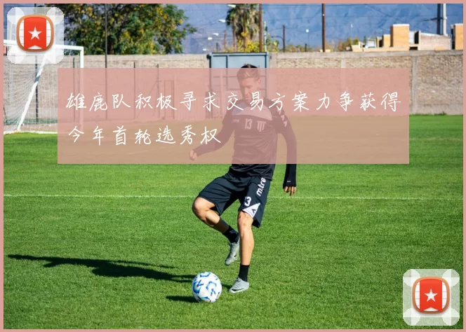 雄鹿队积极寻求交易方案力争获得今年首轮选秀权